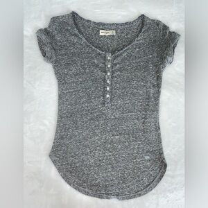 Abercrombie Kids Girls Grey Shirt